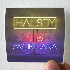 Halsey New Americana Album Cover Sticker