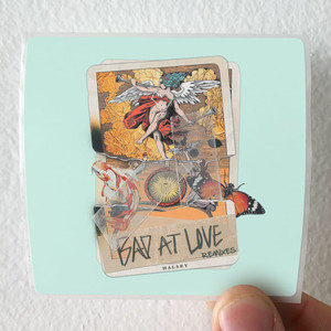 Halsey Bad At Love Remixes Album Cover Sticker Halsey Bad At Love Remixes Album Cover Sticker