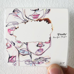 Halsey Finally Beautiful Stranger Album Cover Sticker Halsey Finally Beautiful Stranger Album Cover Sticker