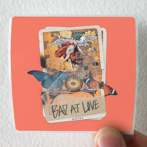 Halsey Bad At Love Album Cover Sticker Halsey Bad At Love Album Cover Sticker