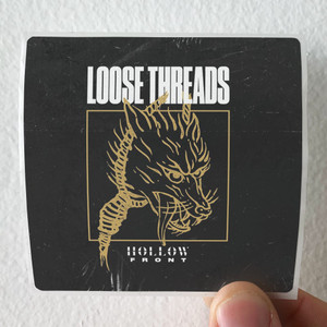 Hollow Front Loose Threads Album Cover Sticker