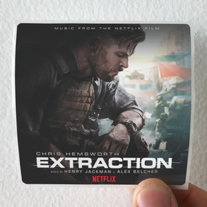 Henry Jackman Extraction Album Cover Sticker Henry Jackman Extraction Album Cover Sticker