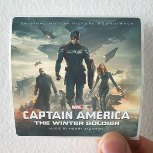 Henry Jackman Captain America The Winter Soldier Album Cover Sticker Henry Jackman Captain America The Winter Soldier Album Cover Sticker