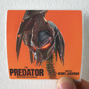 Henry Jackman The Predator Ep Album Cover Sticker Henry Jackman The Predator Ep Album Cover Sticker