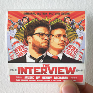 Henry Jackman The Interview This Is The End Album Cover Sticker Henry Jackman The Interview This Is The End Album Cover Sticker