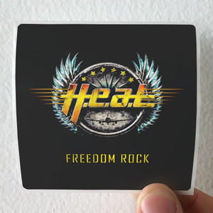 HEAT Freedom Rock Album Cover Sticker