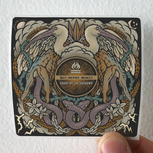 Hot Water Music Shake Up The Shadows Album Cover Sticker Hot Water Music Shake Up The Shadows Album Cover Sticker