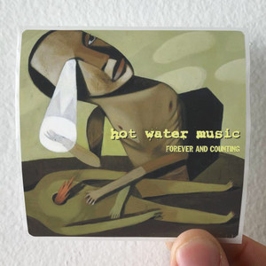 Hot Water Music Forever And Counting Album Cover Sticker Hot Water Music Forever And Counting Album Cover Sticker