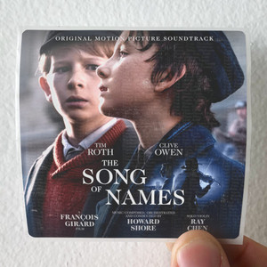 Howard Shore The Song Of Names Album Cover Sticker
