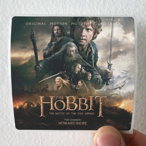 Howard Shore The Hobbit The Battle Of The Five Armies 1 Album Cover Sticker