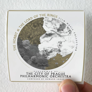 Howard Shore The Hobbit The Lord Of The Rings Film Music Collection Album Cover Sticker