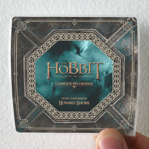 Howard Shore The Hobbit The Battle Of The Five Armies Album Cover Sticker