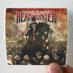 Headhunter Parasite Of Society Album Cover Sticker