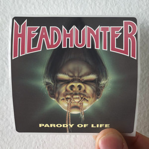 Headhunter Parody Of Life Album Cover Sticker