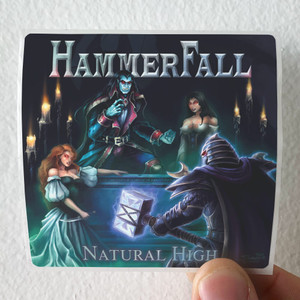 HammerFall Natural High 1 Album Cover Sticker