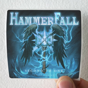 HammerFall Second To One Album Cover Sticker