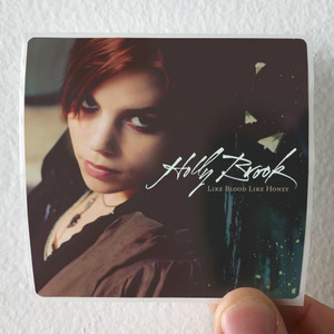 Holly Brook Like Blood Like Honey Album Cover Sticker