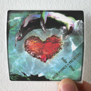 HEAD PHONES PRESIDENT Folie Deux Album Cover Sticker HEAD PHONES PRESIDENT Folie Deux Album Cover Sticker