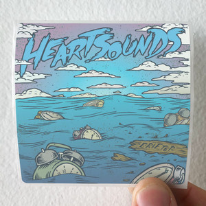 Heartsounds Drifter Album Cover Sticker