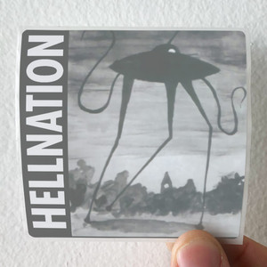 Hellnation Your Chaos Days Are Numbered Album Cover T-Shirt Black