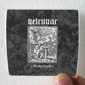 Helrunar Niederkunfft Album Cover Sticker