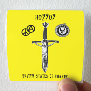 Ho99o9 United States Of Horror Album Cover Sticker