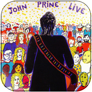 John Prine John Prine Live Album Cover Sticker Album Cover Sticker John Prine John Prine Live Album Cover Sticker Album Cover Sticker