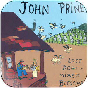 John Prine Lost Dogs And Mixed Blessings Album Cover Sticker Album Cover Sticker John Prine Lost Dogs And Mixed Blessings Album Cover Sticker Album Cover Sticker