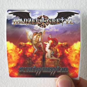 Hanzel und Gretyl Scheissmessiah Album Cover Sticker