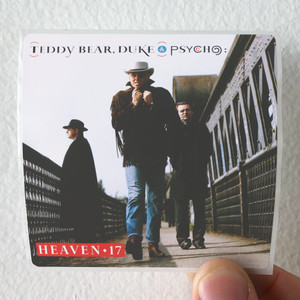Heaven 17 Teddy Bear Duke Psycho Album Cover Sticker