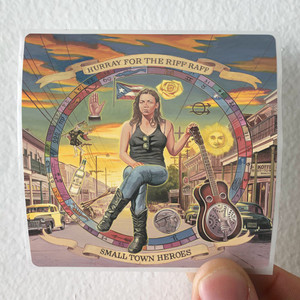 Hurray for the Riff Raff Small Town Heroes Album Cover Sticker Hurray for the Riff Raff Small Town Heroes Album Cover Sticker