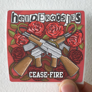 Heideroosjes Cease Fire Album Cover Sticker