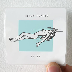 Heavy Hearts Bliss Album Cover Sticker Heavy Hearts Bliss Album Cover Sticker
