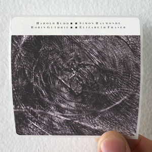 Harold Budd The Moon And The Melodies Album Cover Sticker