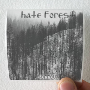 Hate Forest Sorrow Album Cover Sticker