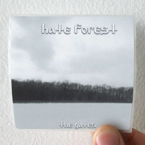 Hate Forest The Gates Album Cover Sticker