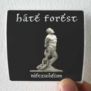 Hate Forest Nietzscheism Album Cover Sticker