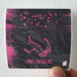 Hot Milk Candy Coated Lie Album Cover Sticker