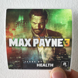 HEALTH Max Payne 3 The Official Soundtrack Album Cover Sticker HEALTH Max Payne 3 The Official Soundtrack Album Cover Sticker