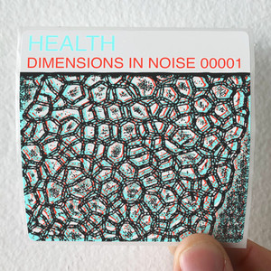 HEALTH Dimensions In Noise 00001 Album Cover Sticker