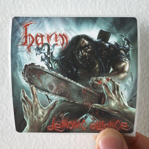 Harm Demonic Alliance Album Cover Sticker Harm Demonic Alliance Album Cover Sticker