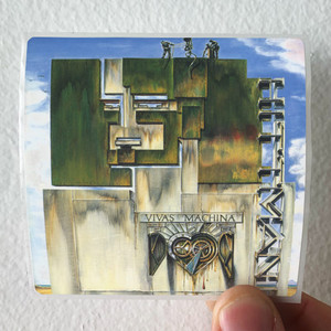 Hittman Vivas Machina Album Cover Sticker