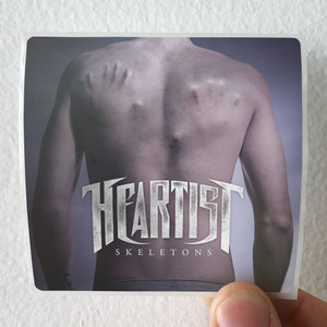 Heartist Skeletons Album Cover Sticker