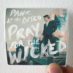 Panic at the Disco Pray For The Wicked Album Cover Sticker