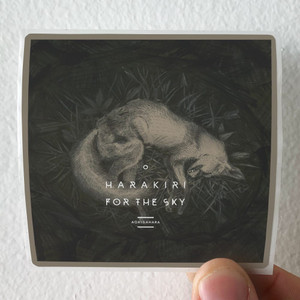 Harakiri for the Sky Aokigahara Album Cover Sticker Harakiri for the Sky Aokigahara Album Cover Sticker