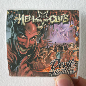 Hell in the Club Devil On My Shoulder Album Cover Sticker Hell in the Club Devil On My Shoulder Album Cover Sticker