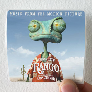 Hans Zimmer Rango Album Cover Sticker Hans Zimmer Rango Album Cover Sticker