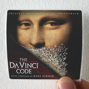 Hans Zimmer The Da Vinci Code Album Cover Sticker