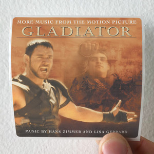 Hans Zimmer Gladiator 4 Album Cover Sticker