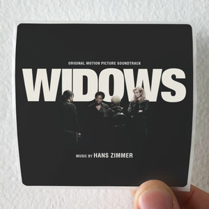 Hans Zimmer Widows Album Cover Sticker